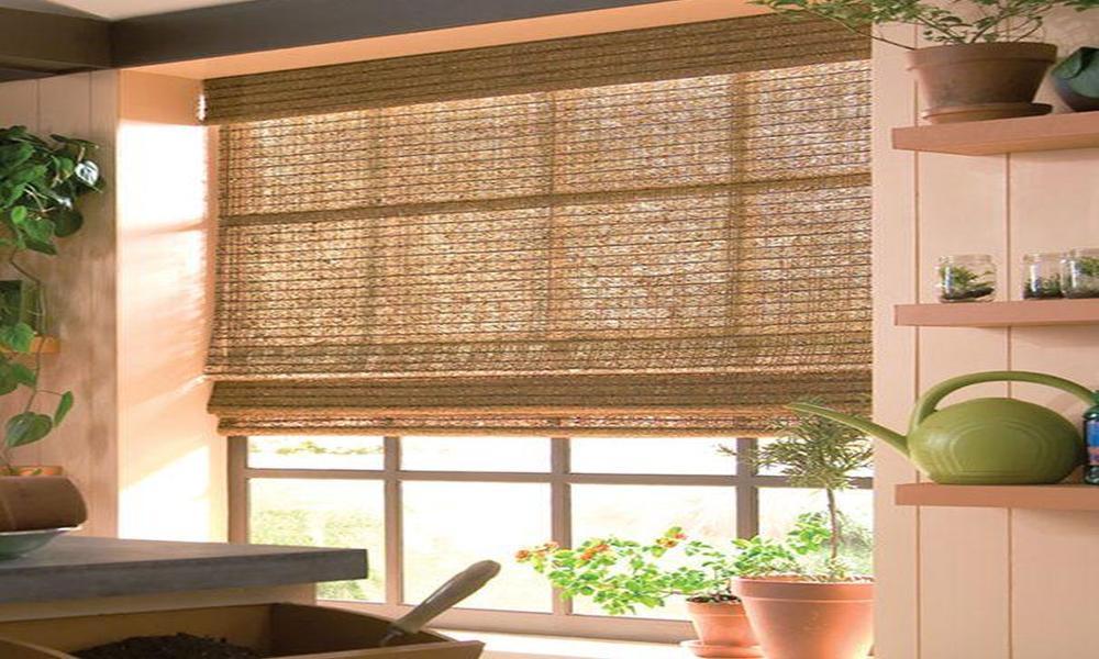 How do you enhance the privacy and light control of your bamboo blinds